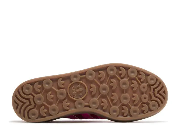 Adidas Gazelle Bold Collegiate Red Lucid Pink Bottom