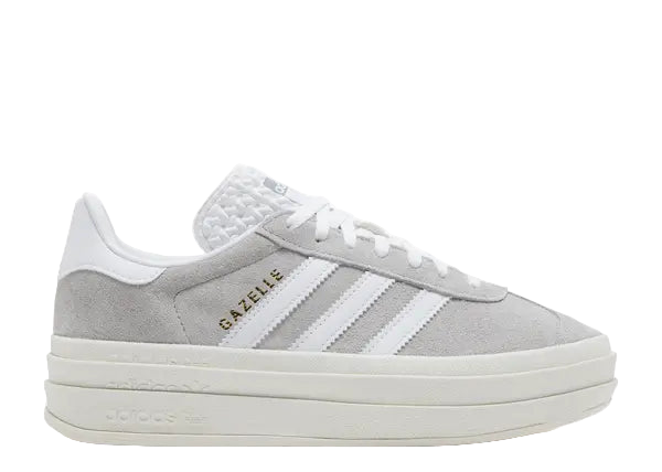 Adidas Gazelle Bold Grey White Side