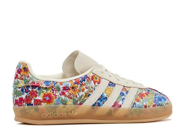 Adidas Gazelle Indoor Liberty London Floral Embroidery Back