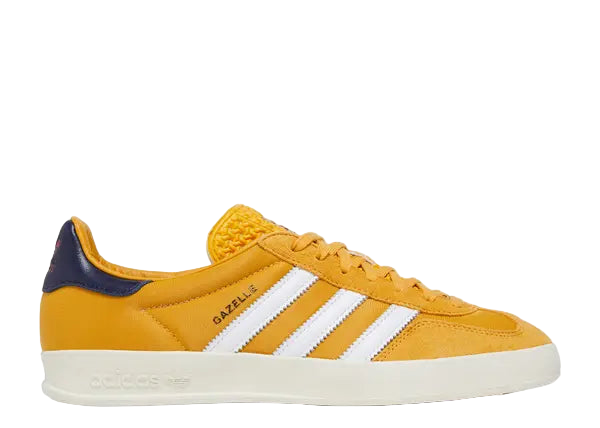 Adidas Gazelle Indoor Yellow Dark Blue
