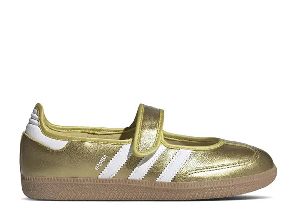 Adidas Samba Jane Gold Metallic White