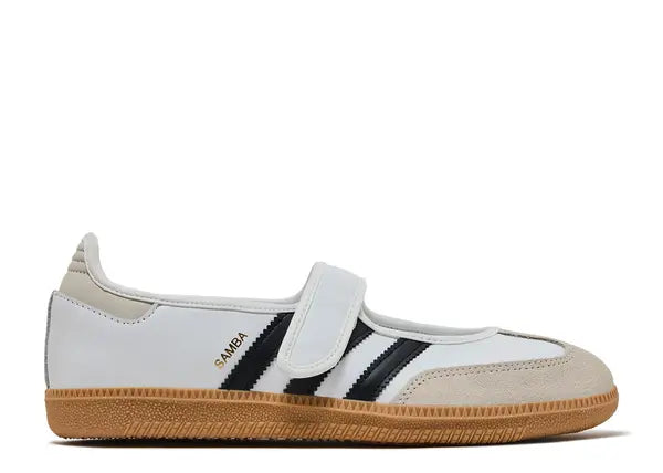 Adidas Samba Jane White Black Gum Side