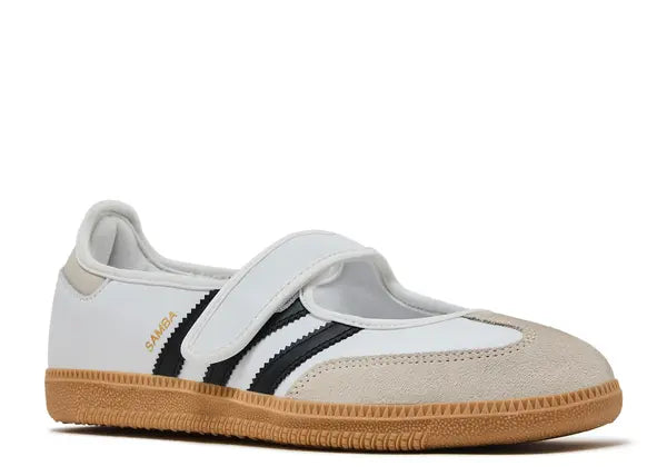 Adidas Samba Jane White Black Gum Front