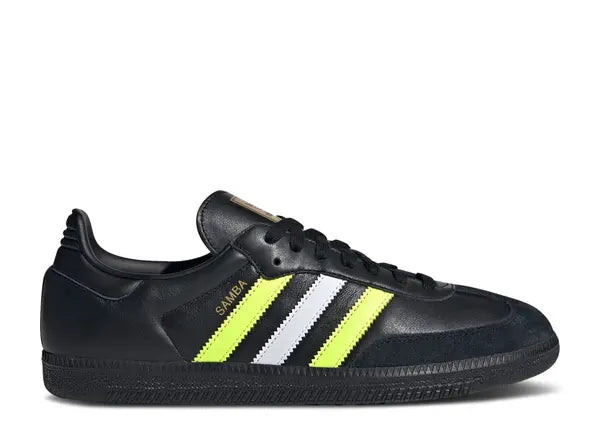 Adidas Samba OG Core Black Solar Yellow