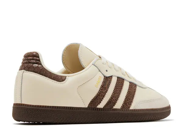 Adidas Samba OG Cream Earth Strata Maroon Back