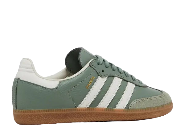 Adidas Samba OG Silver Green Back