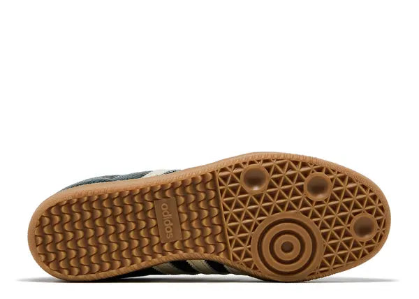 Adidas Samba OG Snakeskin Collegiate Green Bottom