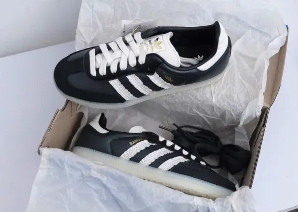 Adidas Samba Ruffle Stripes Pack Black Off White Outfit