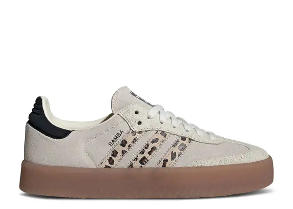 Adidas Sambae Leopard Off White Side