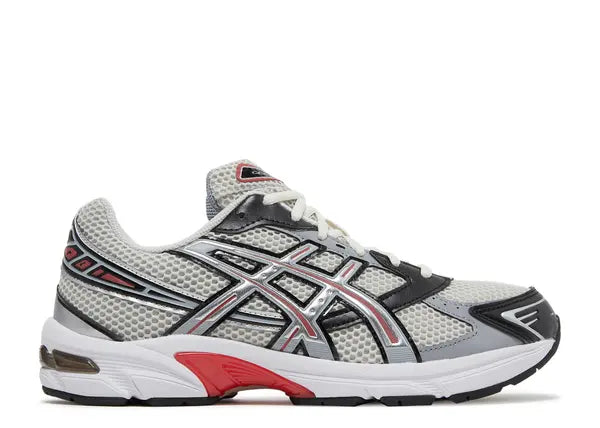 Asics Gel-1130 Smoke Grey Pure Silver Red Side