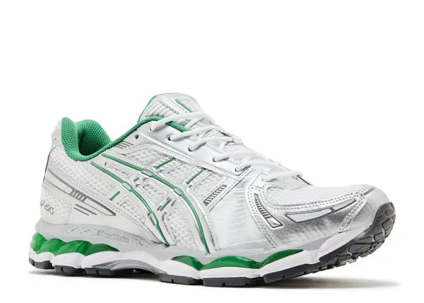 Asics Gel-Kayano 12.1 Silver Green Front