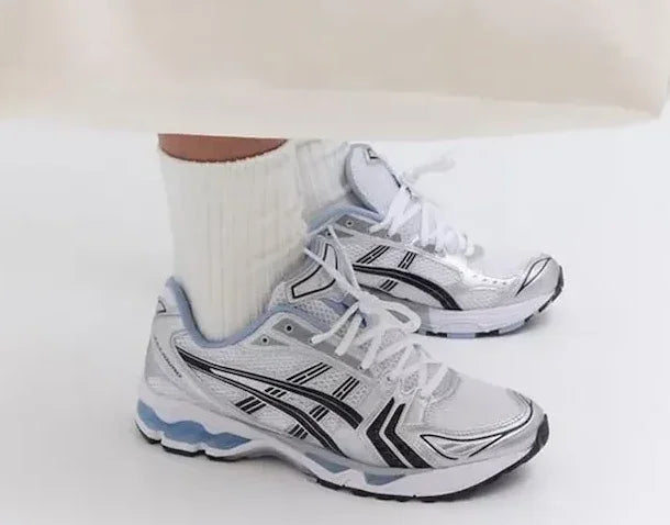 Asics Gel-Kayano 14 JJJJound White Blue Outfit