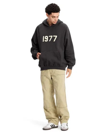 Fear of God Essentials 1977 Hoodie Iron Outfit