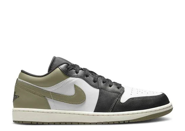 Jordan 1 Low Black Toe Medium Olive