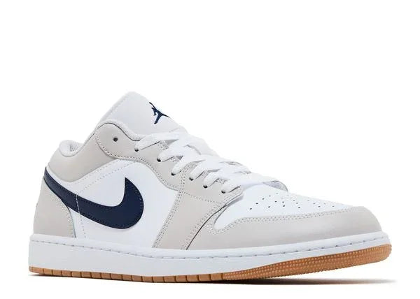 Jordan 1 Low Midnight Navy Neutral Grey Front