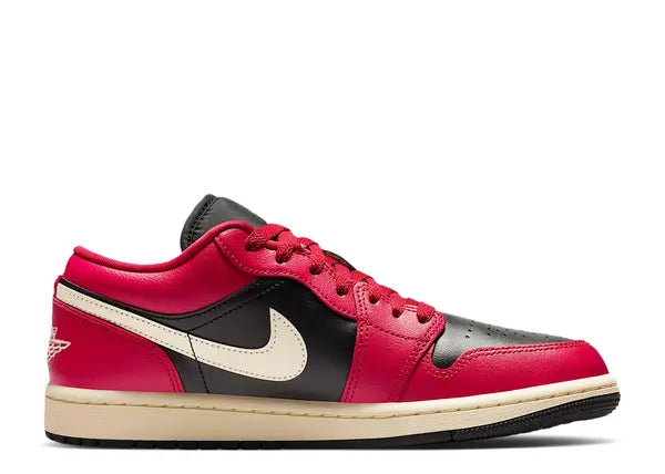Jordan 1 Low Mystic Hibiscus Black