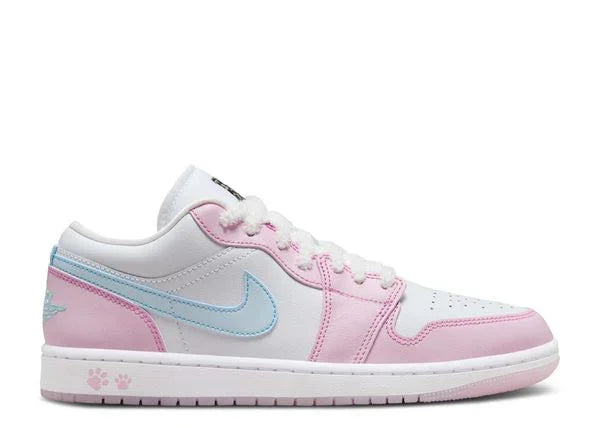 Jordan 1 Low SE Paw Print Pink Foam