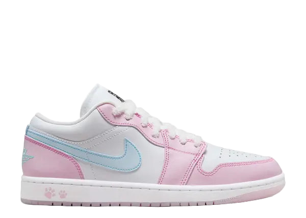 Jordan 1 Low SE Paw Print Pink Foam