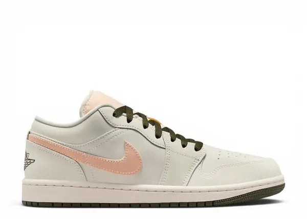 Jordan 1 Low Sail Crimson Tint Khaki