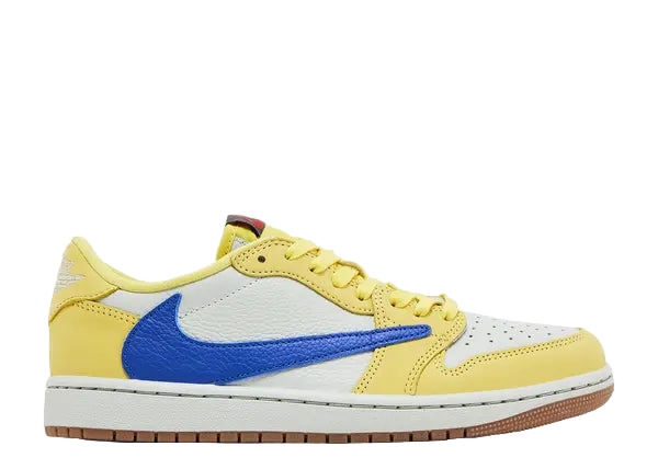 Jordan 1 Low Travis Scott Canary Side