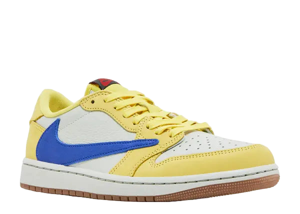 Jordan 1 Low Travis Scott Canary Front