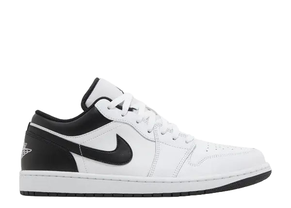 Jordan 1 Low White Black Side