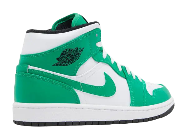 Jordan 1 Mid Lucky Green Back