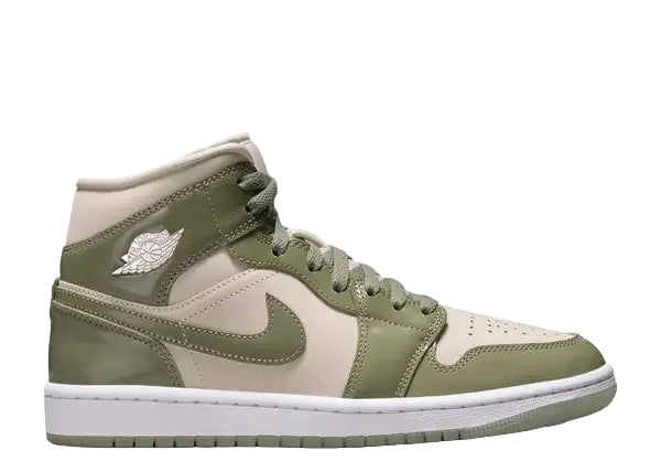 Jordan 1 Mid SE Sea Glass Oil Green