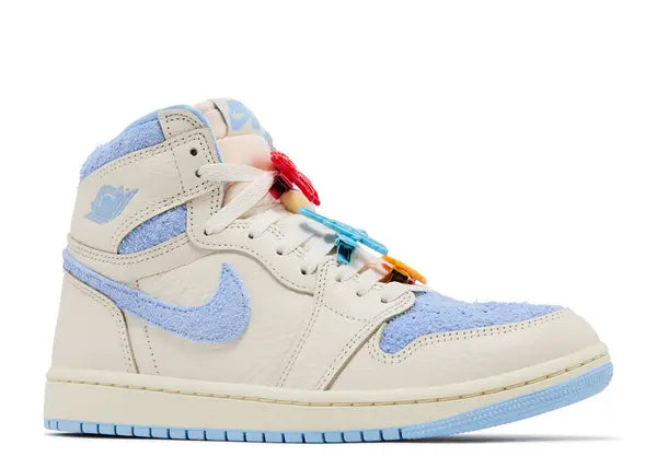 Jordan 1 Retro High OG Pale Ivory Psychic Blue Front