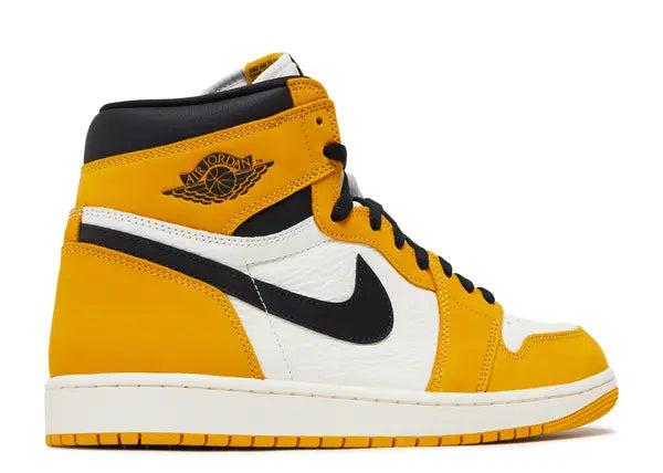 Jordan 1 Retro High OG Yellow Ochre Back