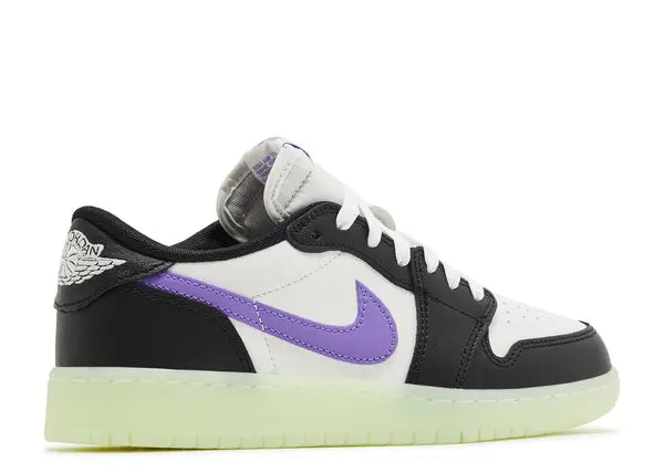 Jordan 1 Retro Low OG Black Raspberry (GS) Back