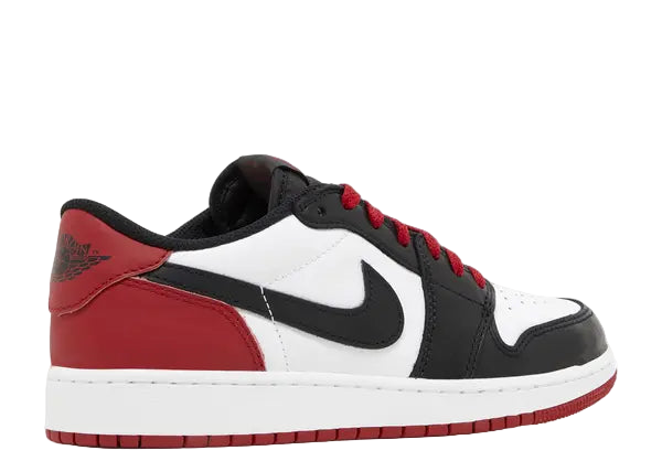 Jordan 1 Retro Low OG Black Toe (GS) Back