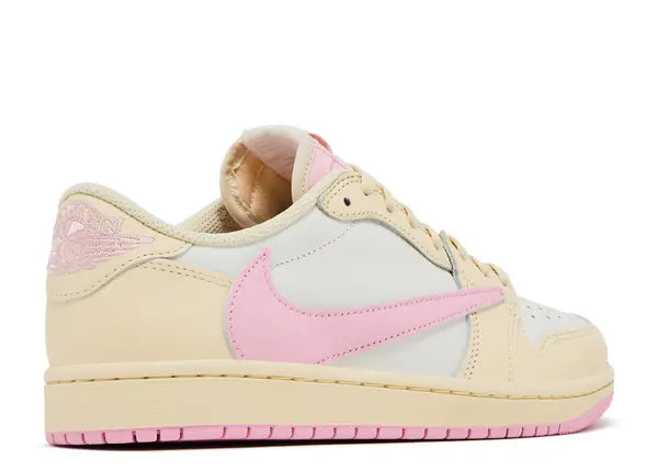 Jordan 1 Retro Low OG SP Travis Scott Shy Pink Back