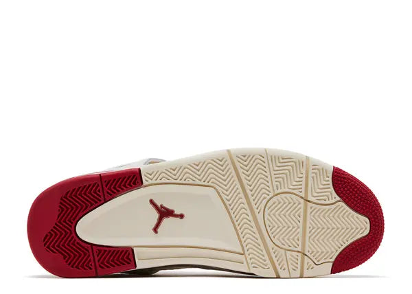 Jordan 4 Retro Valentine's Day Sierra Red Bottom