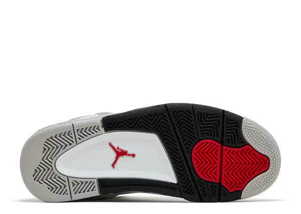 Jordan 4 Retro White Cement (2025) (GS) Bottom