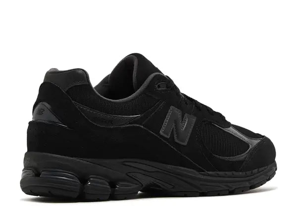 New Balance 2002R Triple Black Suede Back