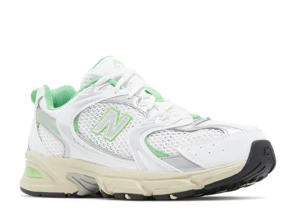 New Balance 530 White Palm Leaf Front