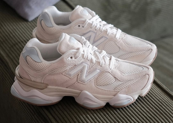 New Balance 9060 Bisque Frosted Glass Outfit