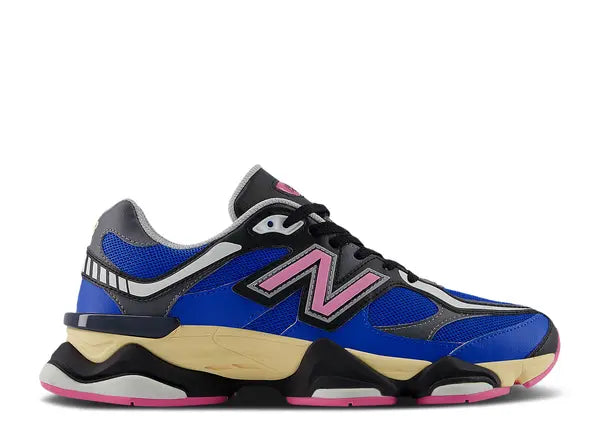 New Balance 9060 Blue Oasis Real Pink Side