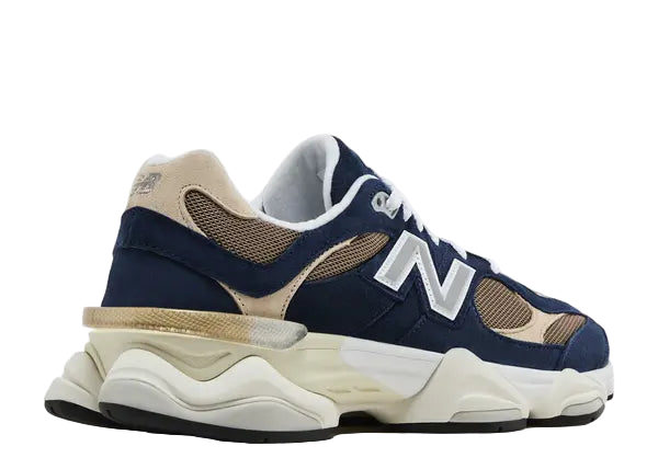 New Balance 9060 Navy Mushroom Back