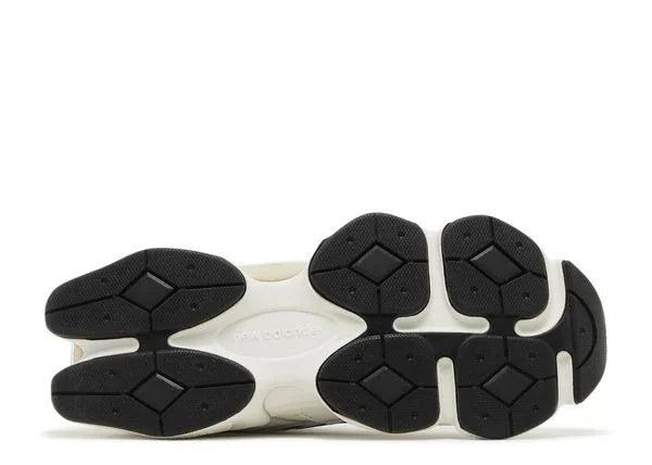 New Balance 9060 White Navy Bottom