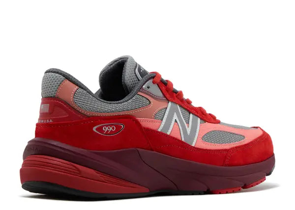 New Balance 990v6 MiUSA Community Red Back