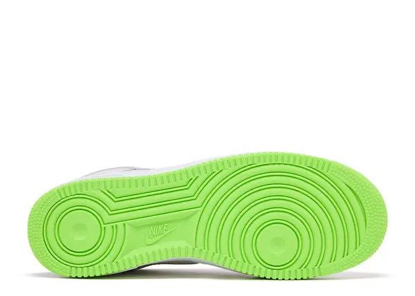 Nike Air Force 1 Low Kobe Bryant Forever Vast Grey Electric Green Bottom