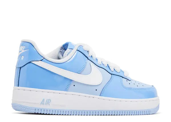 Nike Air Force 1 Low '07 LV8 Psychic Blue White Patent Back