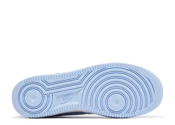 Nike Air Force 1 Low '07 LV8 Psychic Blue White Patent Bottom