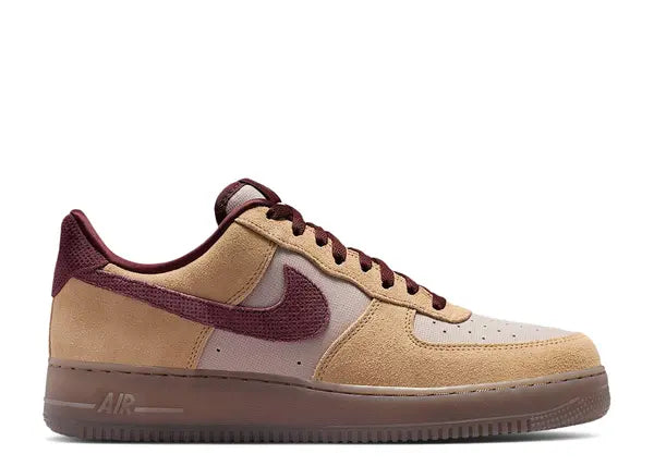 Nike Air Force 1 Low '07 Premium Linen Moon Particle Burgundy