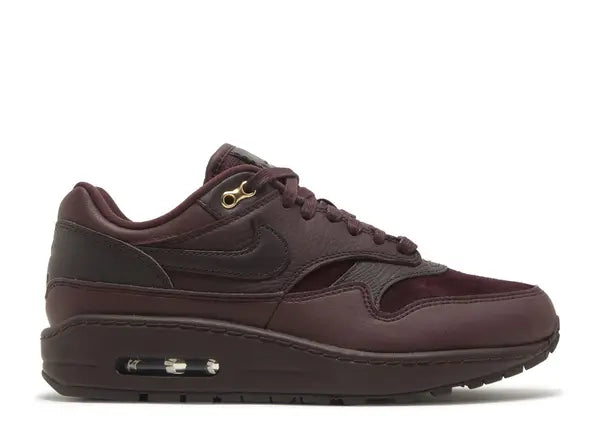 Nike Air Max 1 Burgundy Crush Side