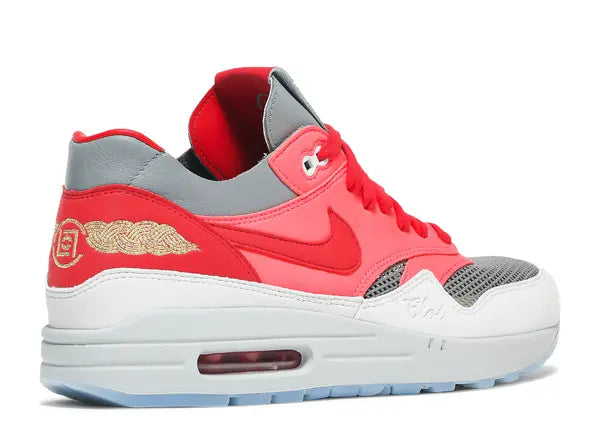 Nike Air Max 1 CLOT Kiss of Death Solar Red Back