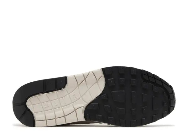 Nike Air Max 1 Coconut Milk Burgundy Crush Navy Bottom