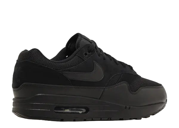 Nike Air Max 1 Essential Triple Black Back